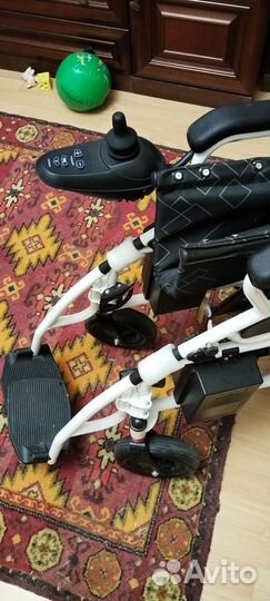 Инвалидная коляска с электроприводом бу