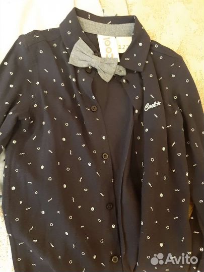 12 рубашек от 104 см