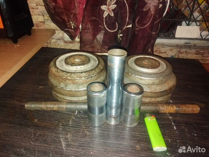 Гантели разборные бу