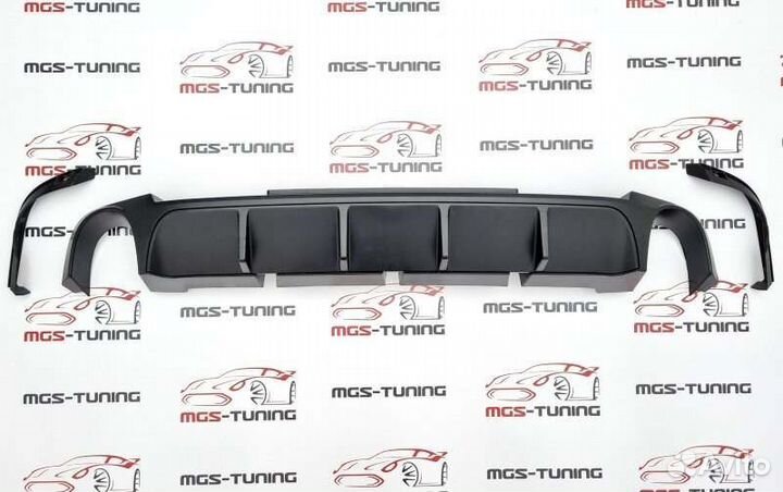 Диффузор Ford Mustang Rock style 2012-2014