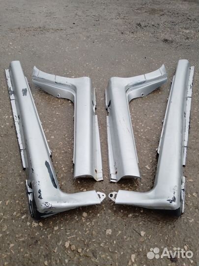 Пластиковые пороги на ваз 2114