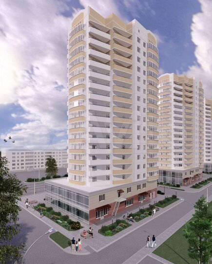 1-к. квартира, 43,2 м², 9/17 эт.