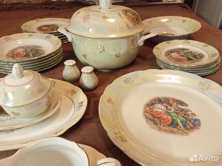 Сервиз столовый Мадонна, гдр 70-х.г