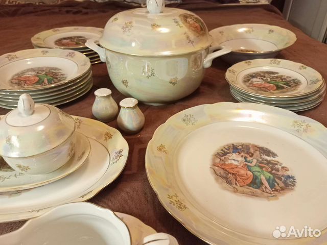 Сервиз столовый Мадонна, гдр 70-х.г