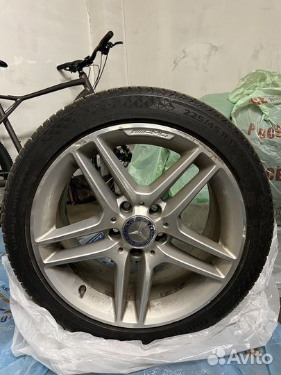 Колеса AMG оригинал R17 mercedes w204