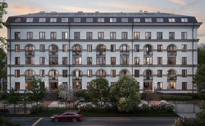 4-к. квартира, 91,9 м², 6/6 эт.