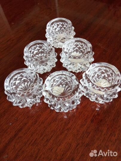 Хрустальная солонка СССР