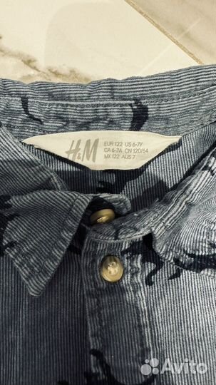 Рубашка на мальчика h&m