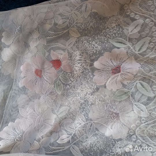 Шторы тюль для кухни или балкона