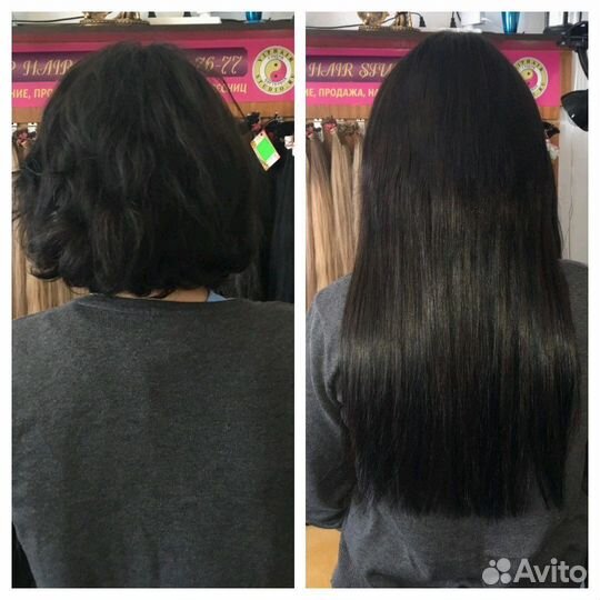 Наращивание волос, коррекция, снятие