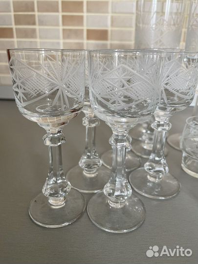 Хрустальные фужеры