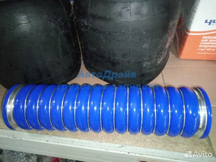 Патрубок интеркулера Вольво фш 12 нижний D-80 мм L