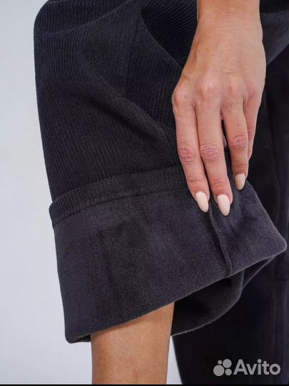 Брюки палаццо утепленные 44 46