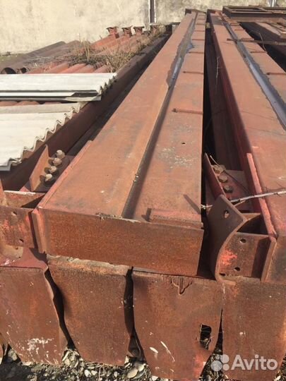 Балки, металлические колонны, трубы, уголки