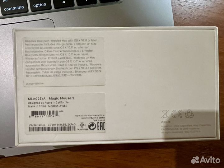 Мышь Apple Magic Mouse 2