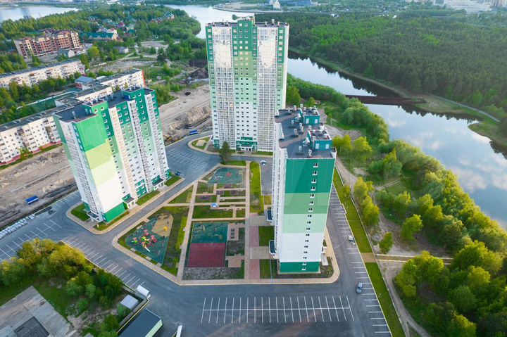 1-к. квартира, 52,4 м², 23/25 эт.