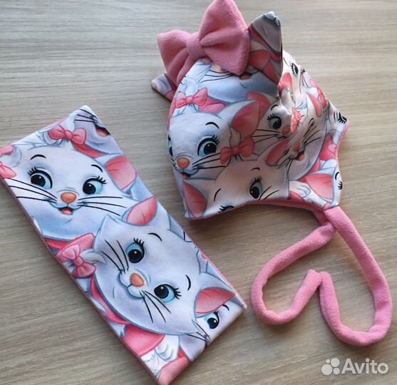 Шапка снуд новый комплект