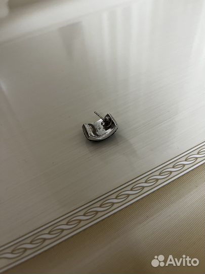 Серьги серебро