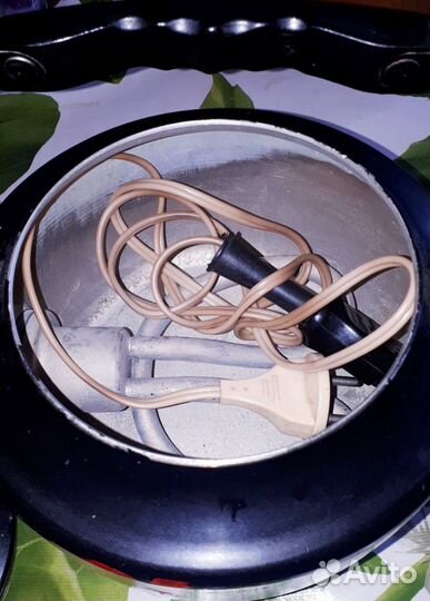 Электрический чайник Черная эмаль Винтаж СССР 1991