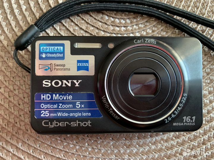 Фотоаппарат Sony Cyber-shot DSC-W570 черный