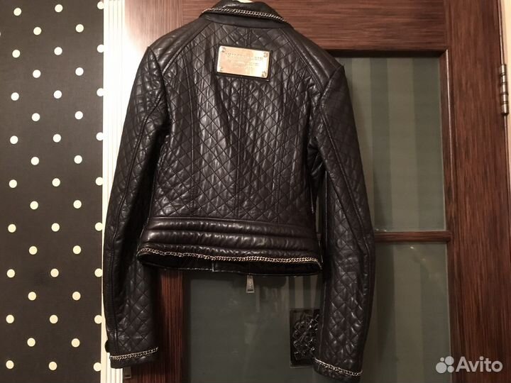 Куртка кожаная Philipp Plein