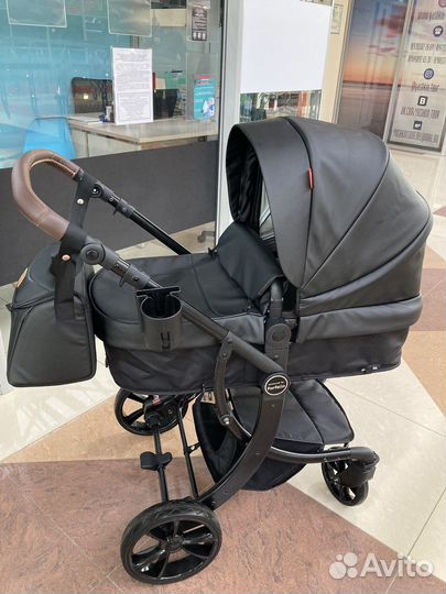 Коляска 2в1 и 3в1 экокожа