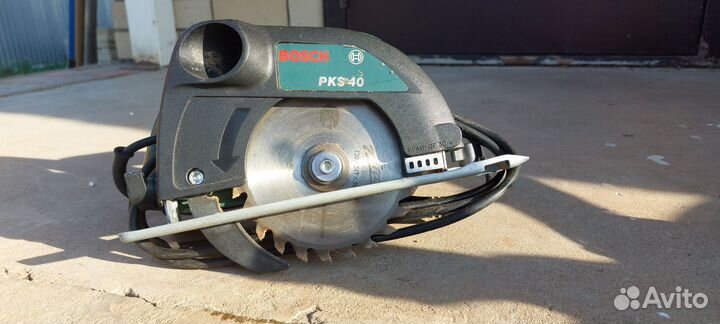 Дисковая пила bosch pks 40