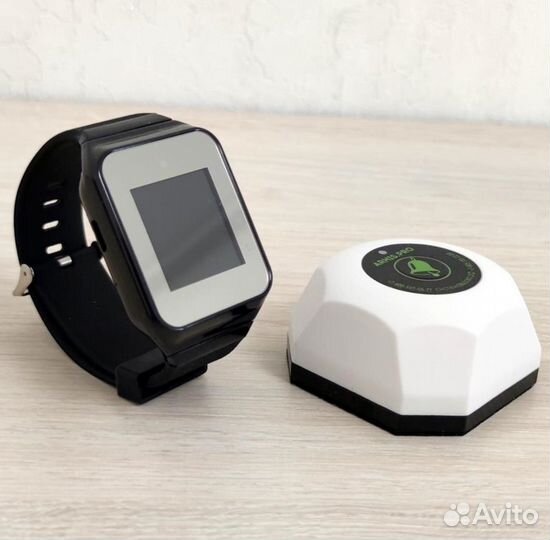 Беспроводная система/кнопка вызова официанта часы