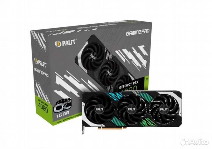 Видеокарта Palit nvidia GeForce RTX 4080 GamingPro