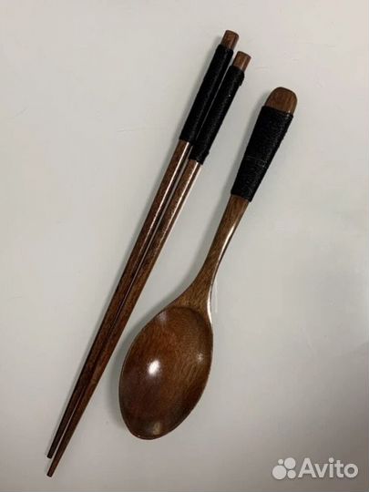 Палочки для суши + ложка