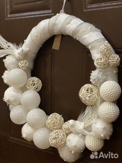 Пасхальные и новогодние веночки