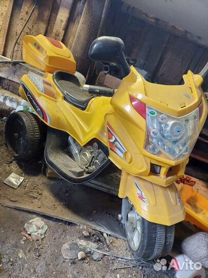 Детский электро мотоцикл