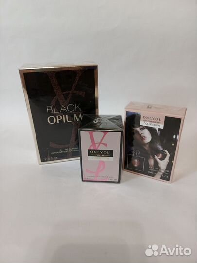 Yves Saint Laurent black opium + Mon Paris Floral