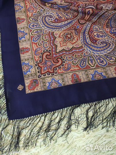 Павловопосадский платок шерсть