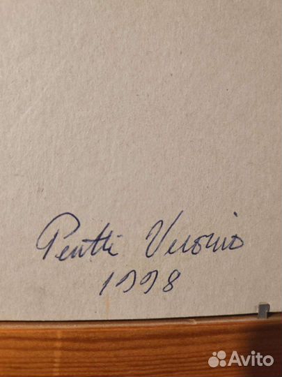 Картина Зима, холст/масло