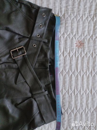 Шорты кожаные