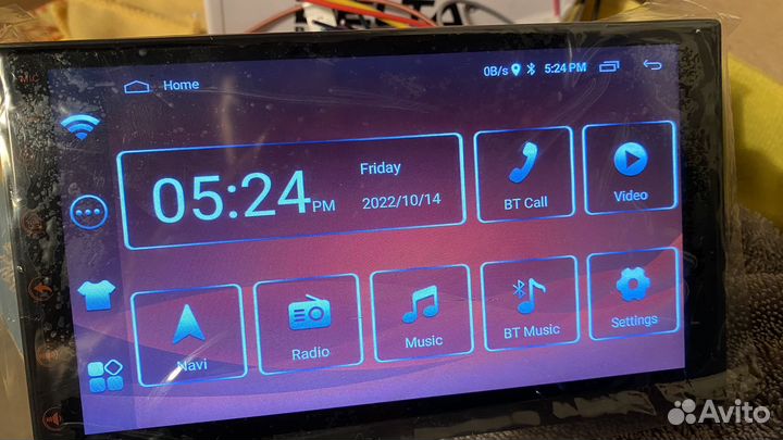 Магнитола 2 din android 7 дюймов Apple Car Play