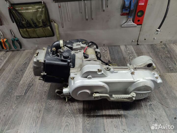 Новый двигатель для скутера 80 кубов/ 12е колесо