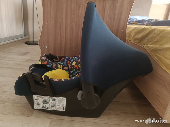 Детская автолюлька от 0