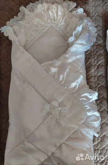 Конверт на выписку белоснежный