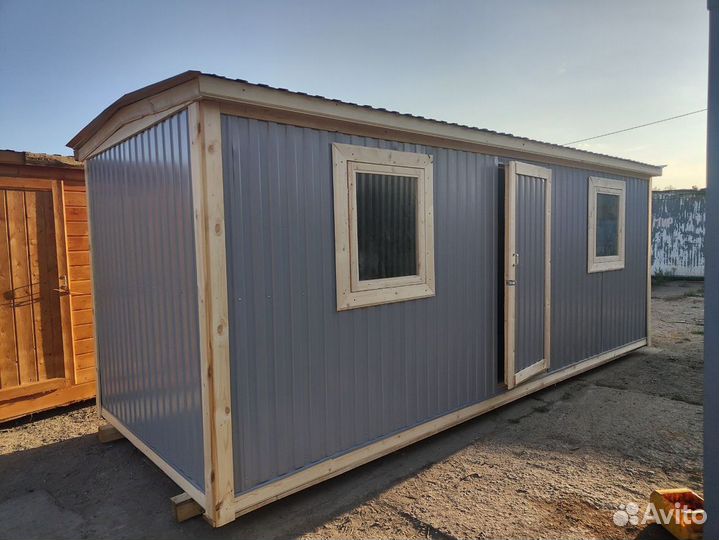 Вагончик с надежной крышей, с гарантией