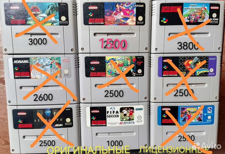 Игры картриджы для snes super nintendo