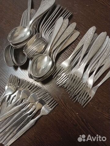 Ложки, вилки алюминий