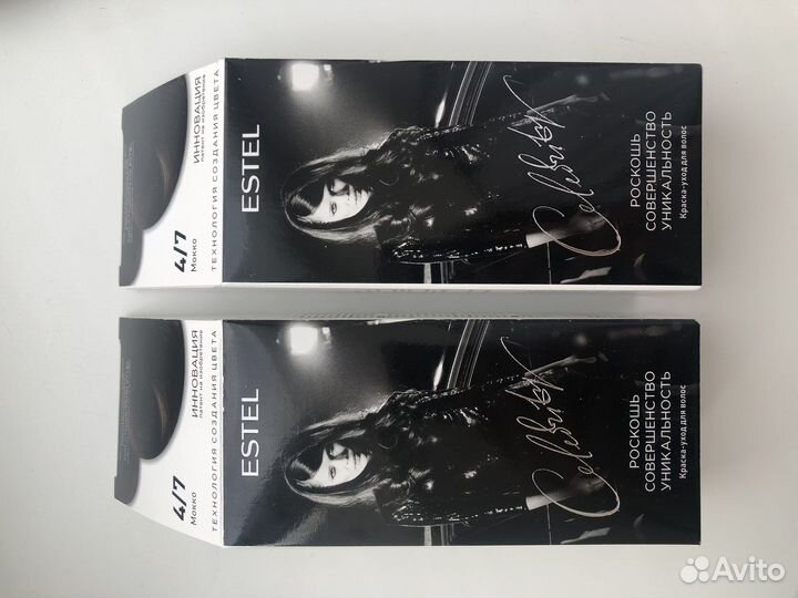 Новая краска мокко для волос estel