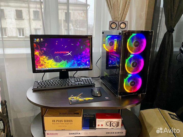 Новый игровой Intel E5-2650v4/16GB/RX580 /512GB