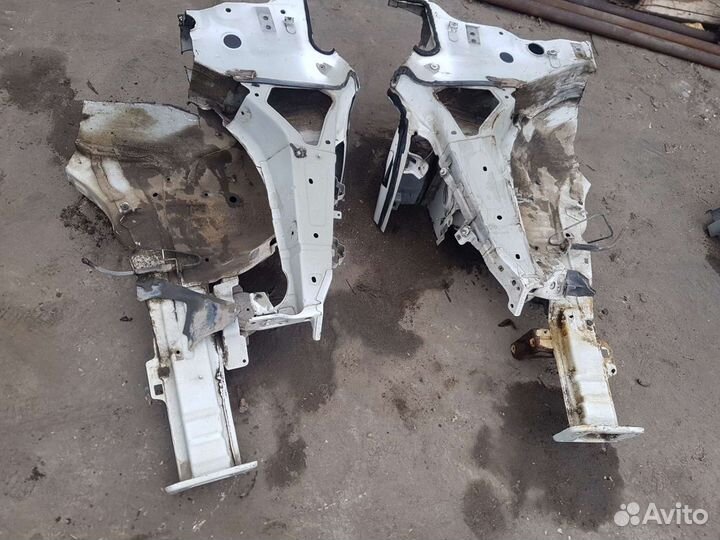 Передний лонжерон Opel corsa D