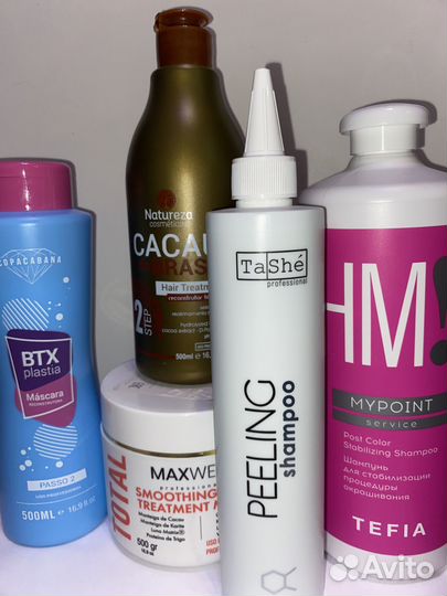 Составы для кератина,ботокса,шампуни
