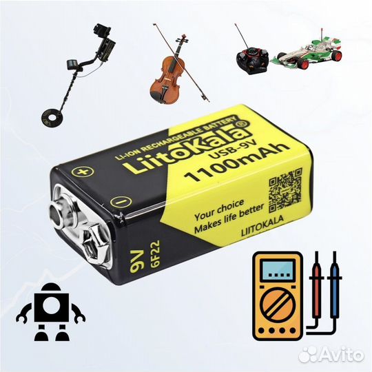 Аккумуляторная крона Liitokala