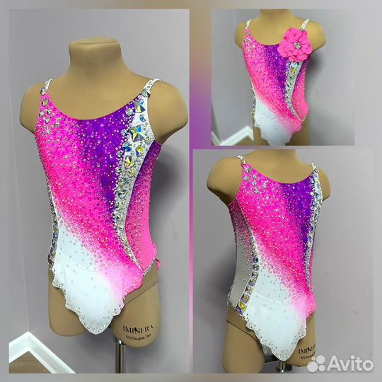 Купальник для художественной гимнастики р 120-138