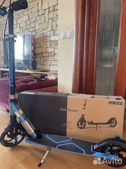 Самокат двухколесный складной новый